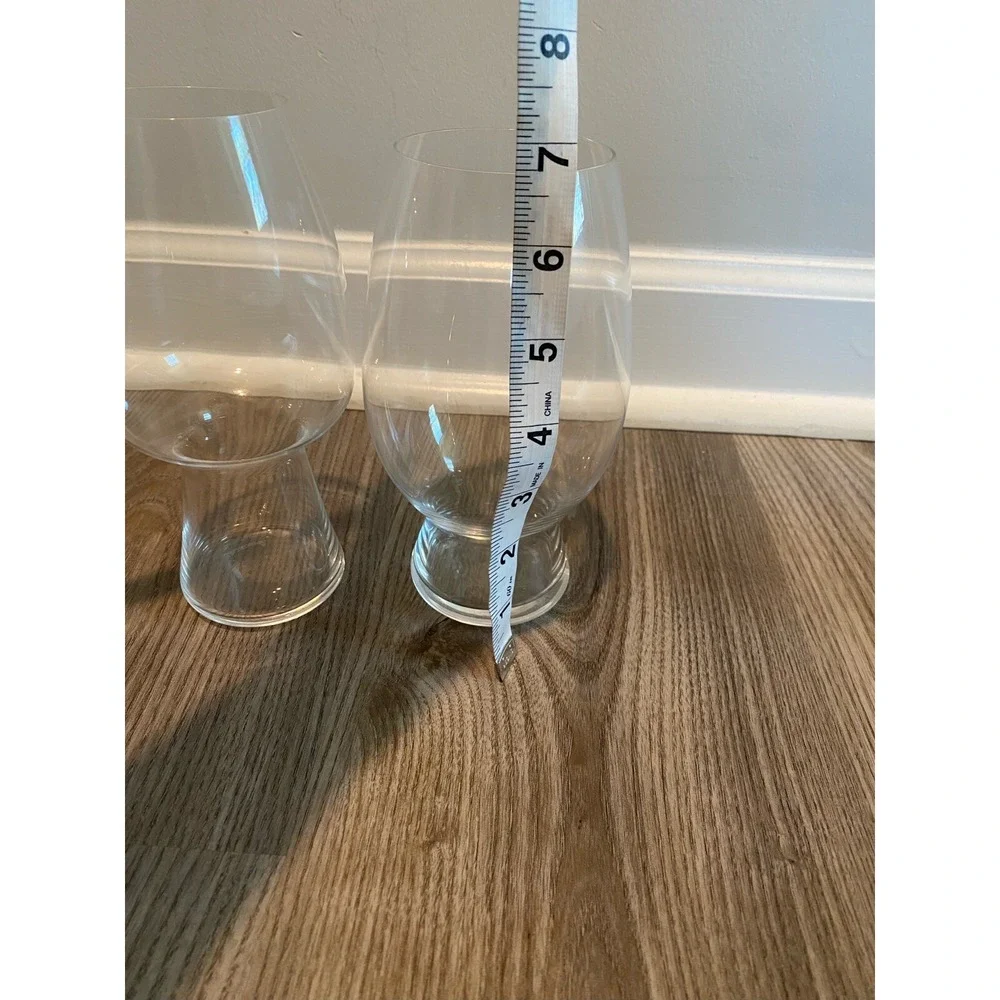 Lot of 2 Spiegelau Beer Glass Clear New!